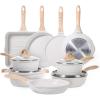 23 pcs White Aluminum